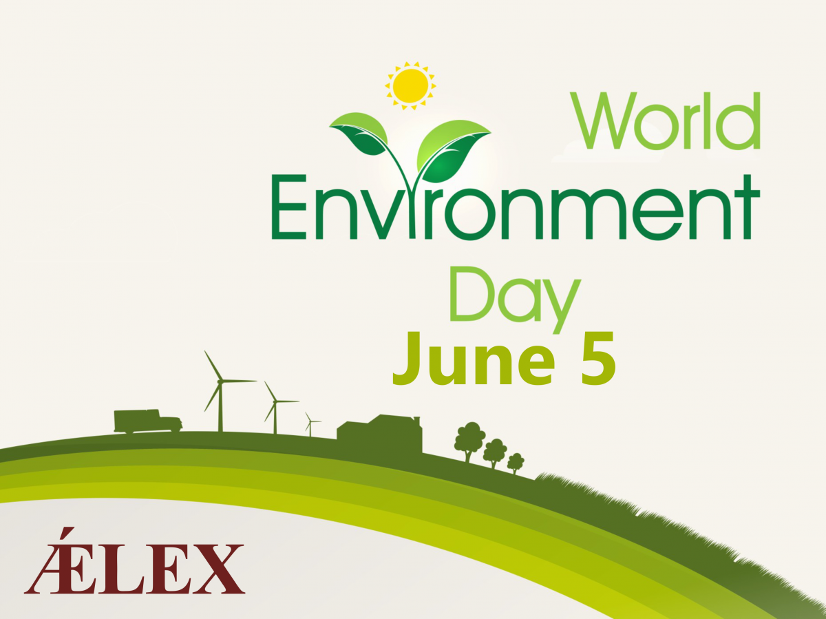 ǼLEX CELEBRATES WORLD ENVIRONMENT DAY ǼLEX Legal