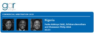 Commercial Arbitration 2020 - Nigeria