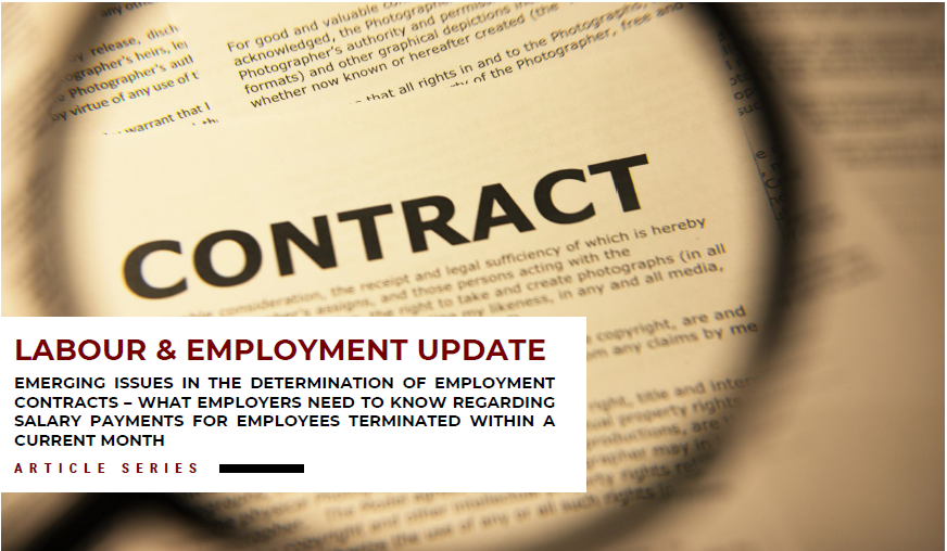 Determining the appropriate salary payable to a periodic employee terminated during the course of a month has been a knotty issue for employers. The National Industrial Court recently reached a decision, in the case of Mr. Abe Adewunmi Babalola v Equinox International Resources Limited where it was decided, amongst other issues, that pro-rated payment of salaries is not applicable to periodic employments. This article reviews the decision and discusses the potential implications for employers