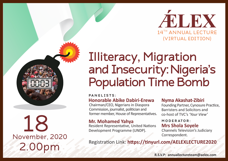 Aelex Annual Lecture invite