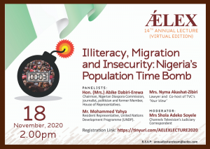 Aelex Annual Lecture invite
