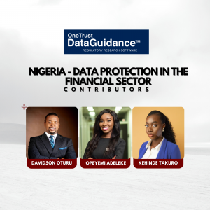 nIGERIAN DATA PROTECTION IN THE FINANCIAL SECTOR