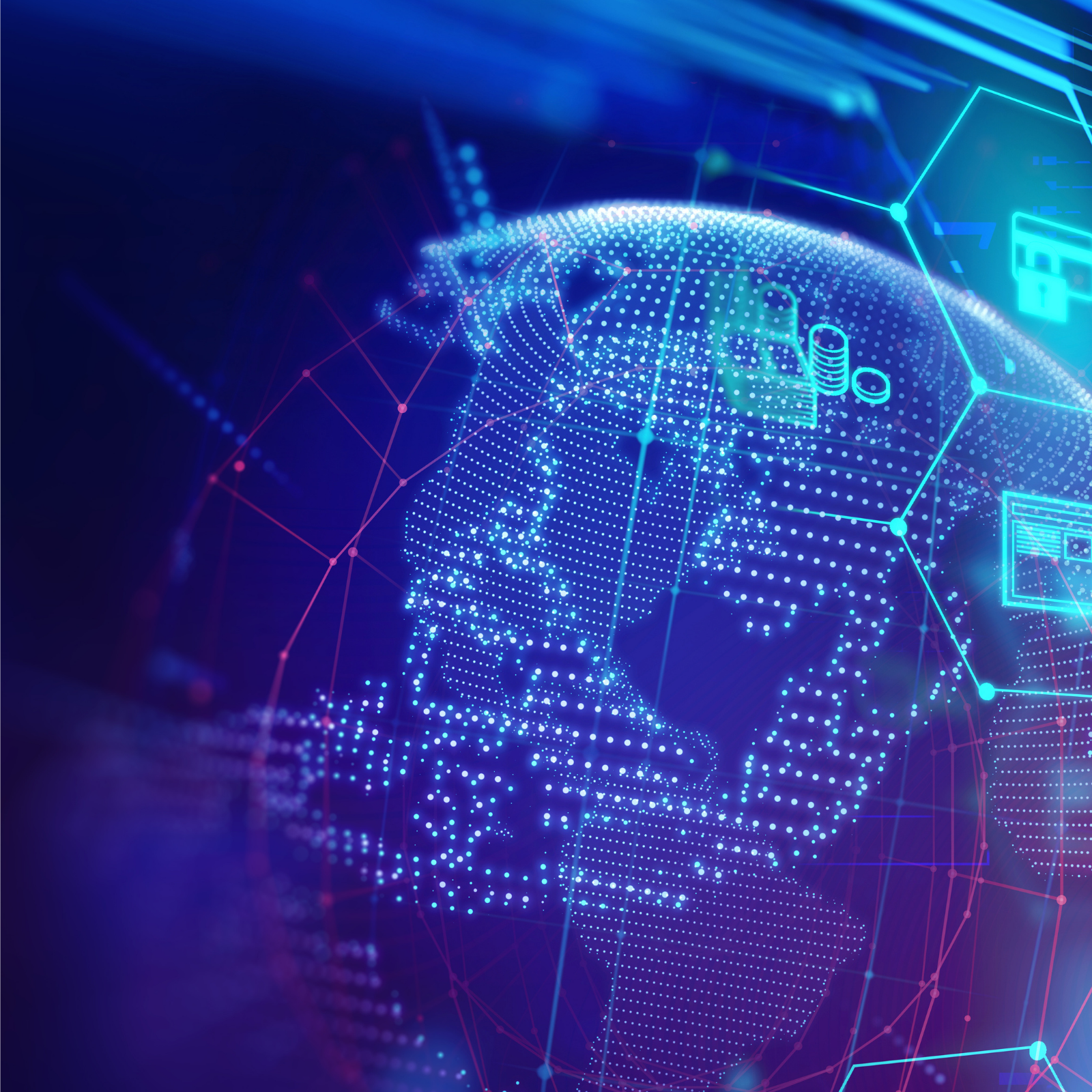 AELEX fintech centre background