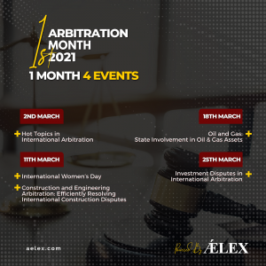 AELEX ARBITRATION MONTH 2021