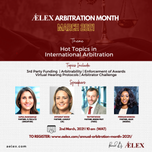 Arbitration month event 1