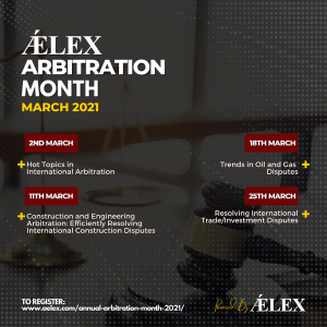 Aelex Arbitration month