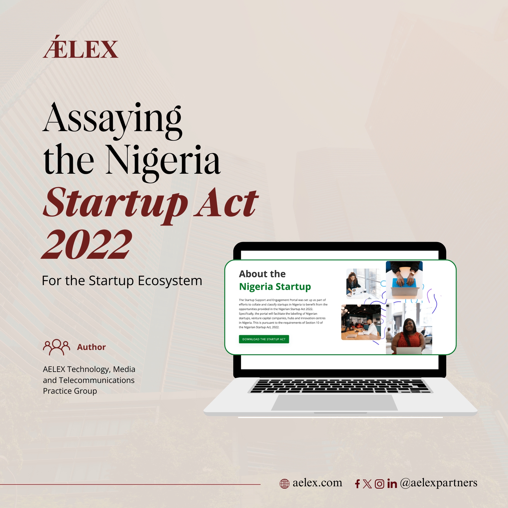 ASSAYING THE NIGERIA STARTUP ACT 2022 FOR THE STARTUP ECOSYSTEM - ǼLEX ...